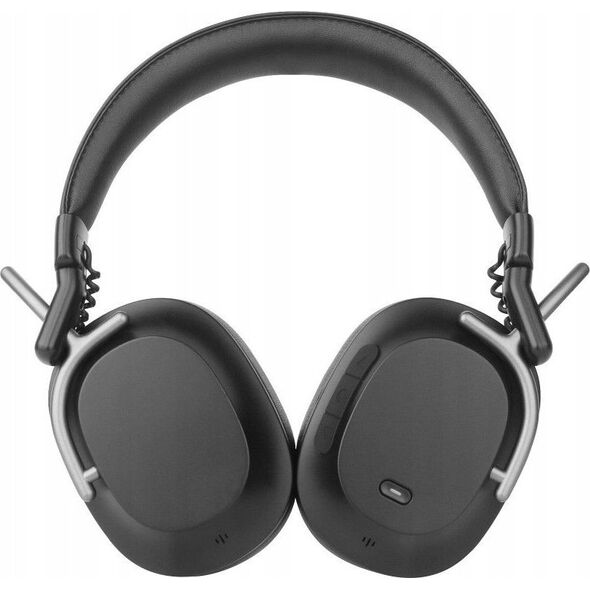 Słuchawki ForCell FORCELL F-AUDIO słuchawki bezprzewodowe nagłowne ANC Pro Sound Craft czarne 13267647 5903396276941