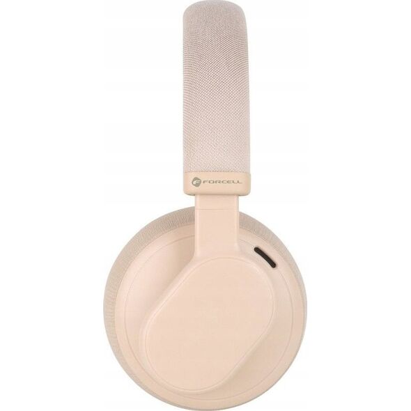 Słuchawki ForCell FORCELL F-AUDIO słuchawki bezprzewodowe nagłowne ANC Touch Beat różowe 13267650 5903396271502