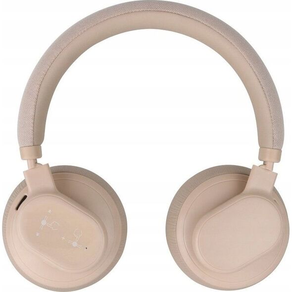Słuchawki ForCell FORCELL F-AUDIO słuchawki bezprzewodowe nagłowne ANC Touch Beat różowe 13267650 5903396271502