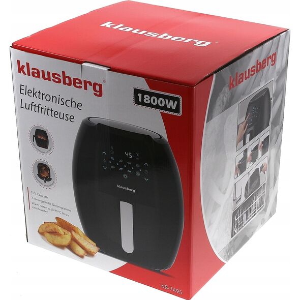 Frytkownica beztłuszczowa Klausberg KB-7495 13272224 5908287274952