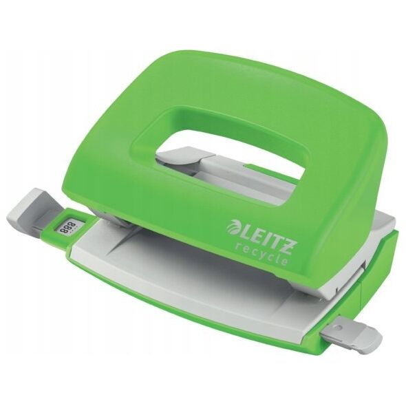 Dziurkacz Leitz Mini dziurkacz NeXXt Recycle 10k zielony 13273955 4002432135325