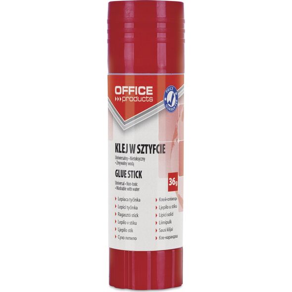Office Products Klej w sztyfcie OFFICE PRODUCTS PVA 36g 12szt 13273981 5901503618950