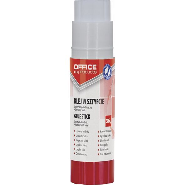 Office Products Klej w sztyfcie OFFICE PRODUCTS PVA 36g 12szt 13273981 5901503618950