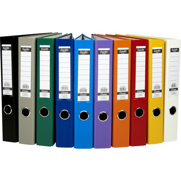 Segregator Bantex Segregator Bantex Budget Classic A4/50mm szary 13274174 5901466229705
