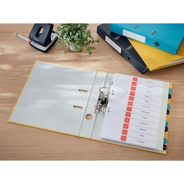 Segregator Leitz Segregator Leitz 180° Cosy Soft Touch A4/50mm żółty, ŻÓŁTY 13274178 4002432125234