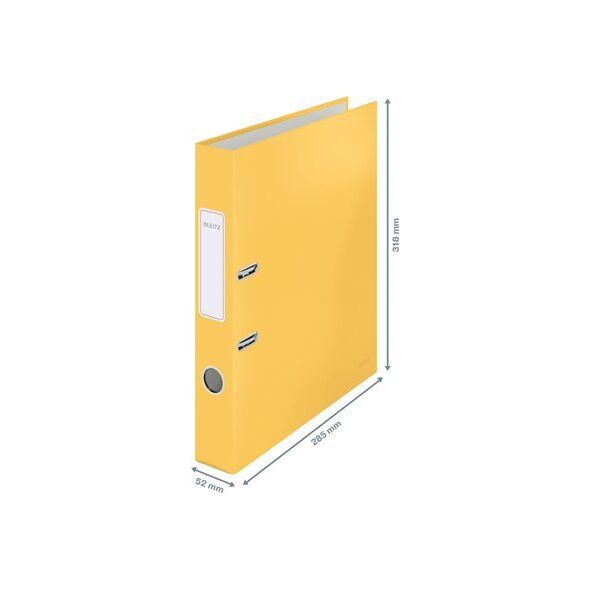 Segregator Leitz Segregator Leitz 180° Cosy Soft Touch A4/50mm żółty, ŻÓŁTY 13274178 4002432125234
