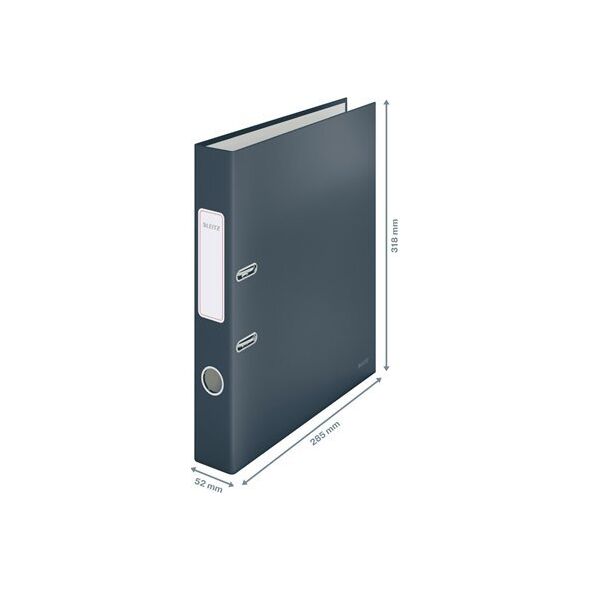 Segregator Leitz Segregator Leitz 180° Cosy Soft Touch A4/50mm szary, SZARY 13274181 4002432125258