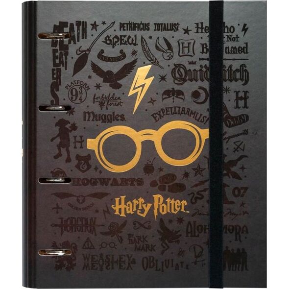 Segregator Harry Potter Harry Potter - Segregator A4 (4 ringi, gumka) 13274197 8435497231453