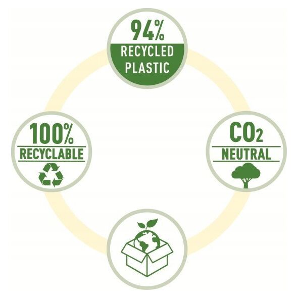 Zszywacz Leitz Zszywacz NeXXt Recycle 30k czerwony 13274272 4002432135332