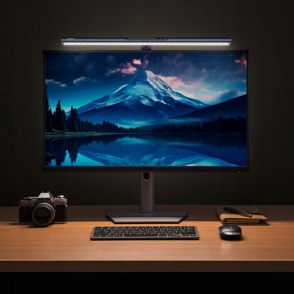 Baseus Lampa i-wok na monitor ekran magnetyczna asymetryczna - czarna BASEUS 13274991 6932172654139