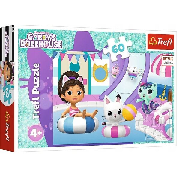 Trefl PUZZLE 60 Gabi na basenie 17393 13276765 5900511173932