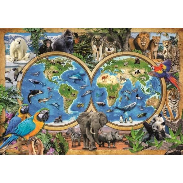Clementoni CLE puzzle 300 Super The WonderfAnimalWorld 21723 13276766 8005125217236