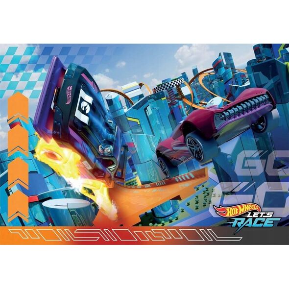 Clementoni CLE puzzle 2x60 SuperKolor HotWheels 24816 13276829 8005125248162