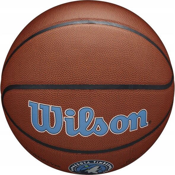 Wilson Wilson Team Alliance Minnesota Timberwolves Ball WTB3100XBMIN Brązowe 7 13279964 194979034347