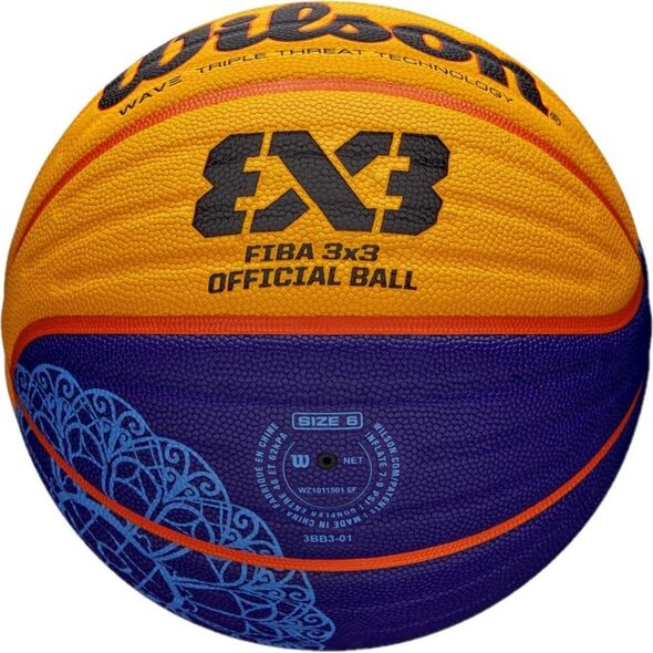 Wilson Wilson FIBA 3X3 Paris 2024 Game Ball WZ1011502XB Żółte 6 13280006 97512699938