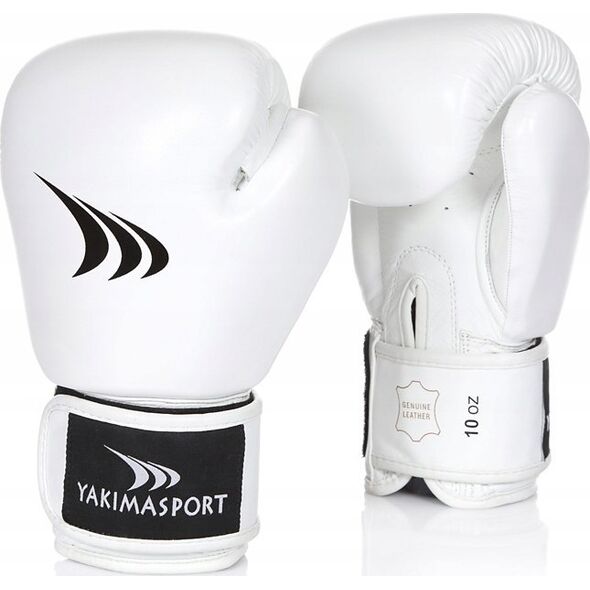 YakimaSport Rękawice bokserskie CRAB - skóra naturalna 8 oz 13280590 5903796712933