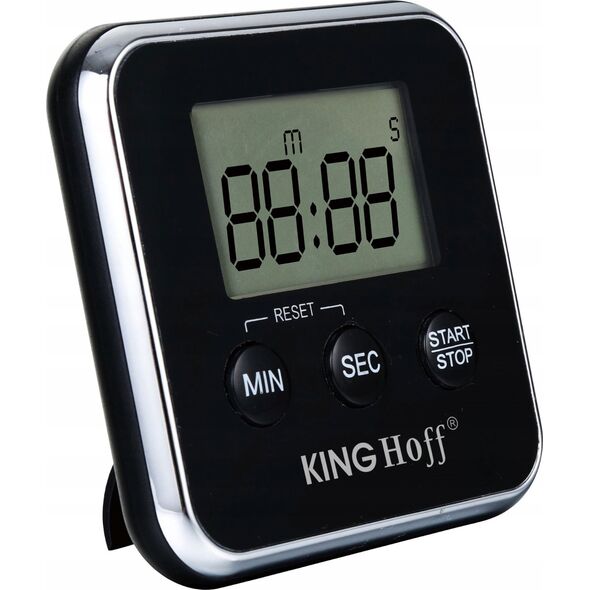 Minutnik KingHoff ELEKTRONICZNY MINUTNIK KUCHENNY MAGNETYCZNY KINGHOFF KH-1819 13289586 5908287218192