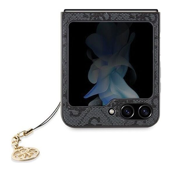 Guess Etui Guess GUHCZF5GF4GGR Samsung Galaxy Z Flip 5 hardcase 4G Charms Collection szary 13294064 3666339171964