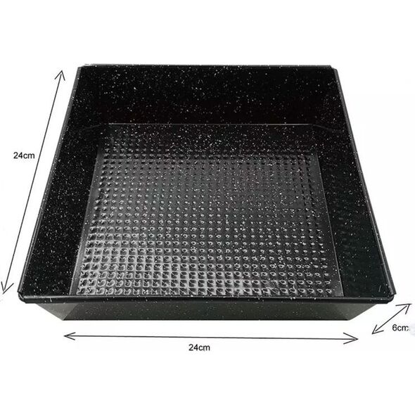KingHoff BLACHA FORMA DO CIASTA 24x24 cm KINGHOFF KH-1774 13294536 5908287217744