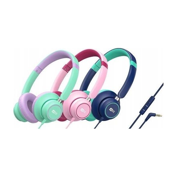 Słuchawki MEE audio Mee Audio KidJamz KJ45BT SĹuchawki nauszne bezprzewodowe/przewodowe z limiterem poziomu gĹoĹnoĹci i certyfikatem CPC  - RĂłĹźowy 13295340 616312621095