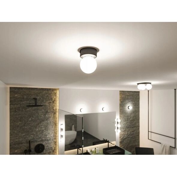 Lampa sufitowa Paulmann Lampa sufitowa łazienkowa GOVE LED G9 max.20W IP44 230V czarny matowy / metal 13295355 4000870710685