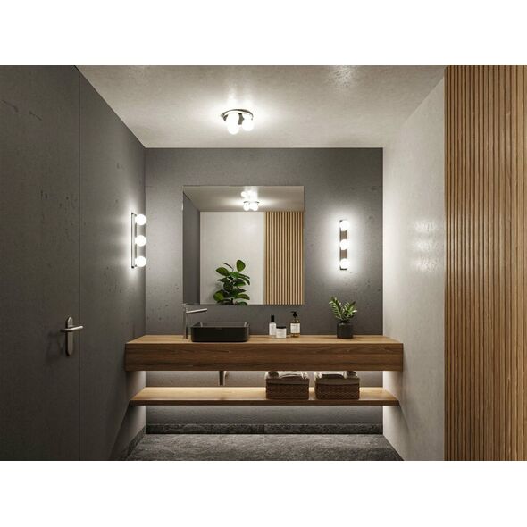Kinkiet Paulmann Lampa ścienna łazienkowa GOVE LED nad lustro G9 max.3x20W IP44 230V chrom satyna / metal 13295359 4000870710630