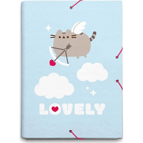 Pusheen Pusheen - Folder / teczka do przechowywania dokumentów z kolekcji Purrfect Love (24.5 x 34 cm) 13295400 8435497289911