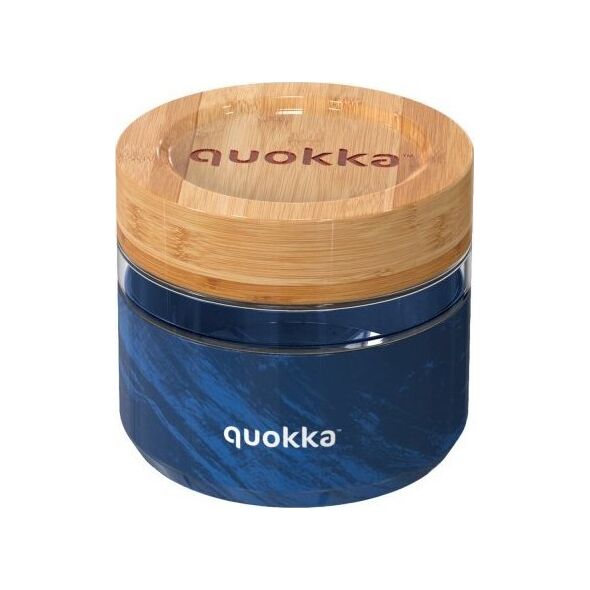 Quokka Quokka Deli Food Jar - Pojemnik szklany na żywność / lunchbox 500 ml (Wood Grain) 13295490 8412497401239