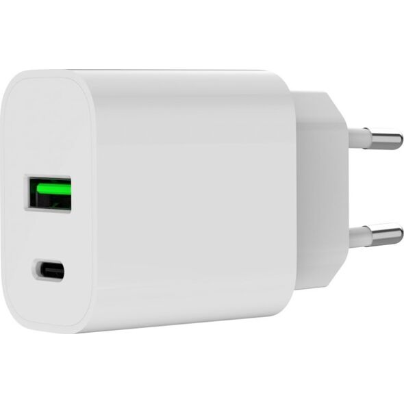 Ładowarka Art ŁADOWARKA SIECIOWA PD/QC 4.0 1x USB-C 1x USB-A 3A 20W ART 13295840 5906721172017