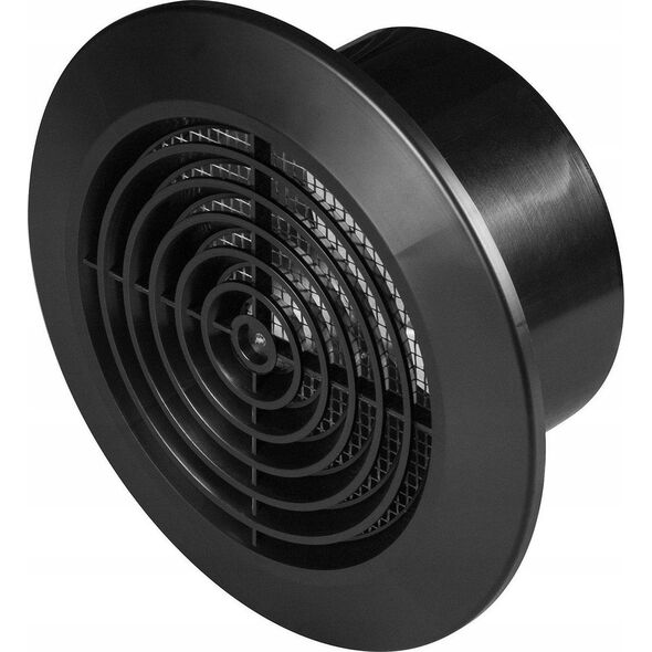 AWENTA Awenta Classic T64CZ osłona wentylacyjna Fi100 czarna 13295891 5905033318076
