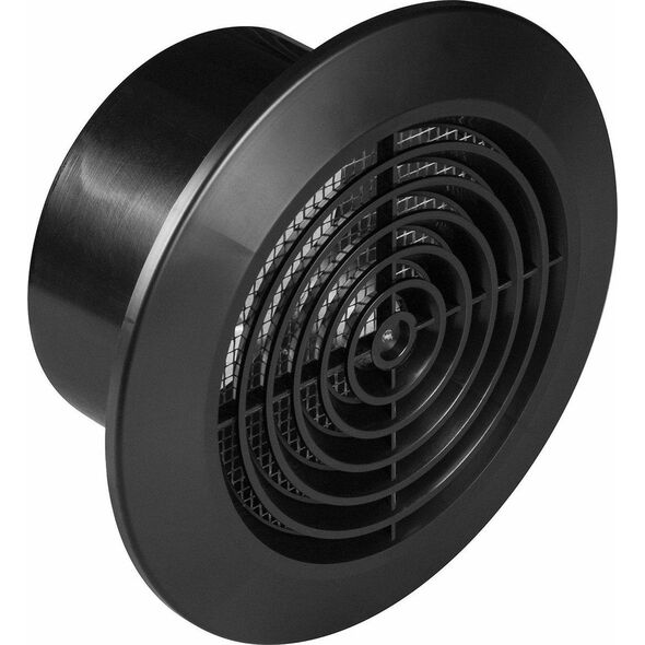 AWENTA Awenta Classic T64CZ osłona wentylacyjna Fi100 czarna 13295891 5905033318076
