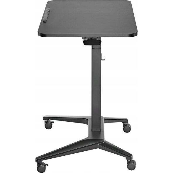 Maclean Mobilne biurko stolik na laptop Maclean, czarne, pneumatyczna regulacja wysokości, 80x52cm, 8kg max, 109cm wys, MC-453B 13295892 5902211129738