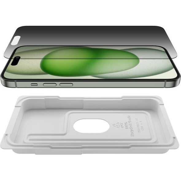 Belkin Belkin Screenforce Tempered Gl. Privacy iPhone 15 Plus/14 ProMax 13295955 745883871070