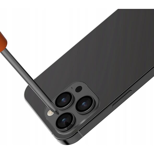 Jcpal Osłona na aparat JCPal Preserver Lens Protector do iPhone 15 Pro Max szara - Gwarancja bezpieczeństwa. Proste raty. Bezpłatna wysyłka od 170 zł. 13296174 6954661867219
