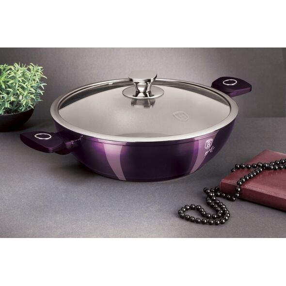 Patelnia Berlinger Haus Wok Granitowy 30cm Berlinger Haus Bh-7114 Lumarko! 13296221 5999108435270