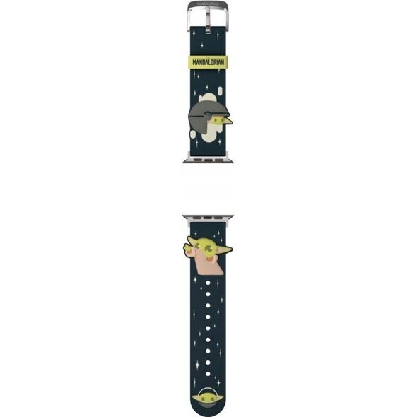 MobyFox Star Wars - Pasek do Apple Watch 38/40/41/42/44/45/49 mm (The Mandalorian Grogu Using The Force 3D) 13296406 810083255750