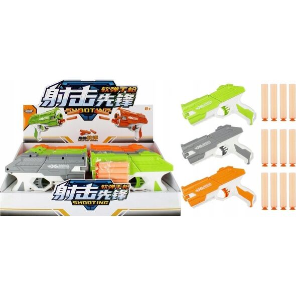 Mega Creative PISTOLET NA STRZAL 21X14 MIX3 MC DISP 8/72/144 13296641 5904335894073