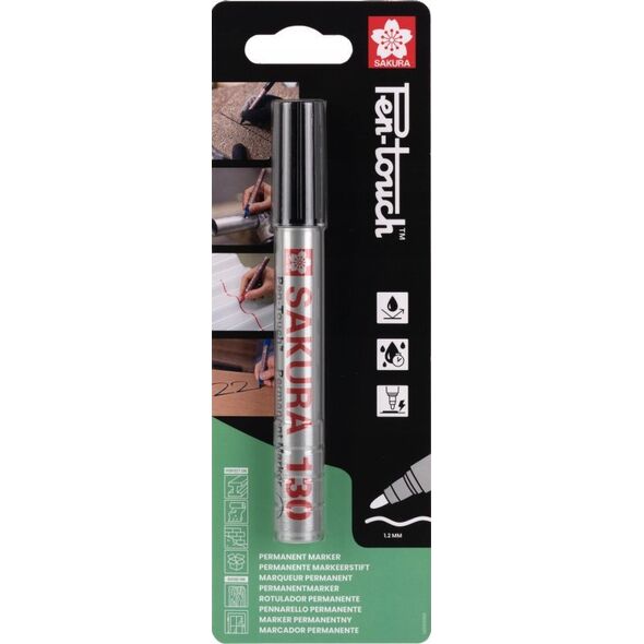 Sakura Marker Pen-Touch 130 czarny, Sakura 13297130 8712079482626