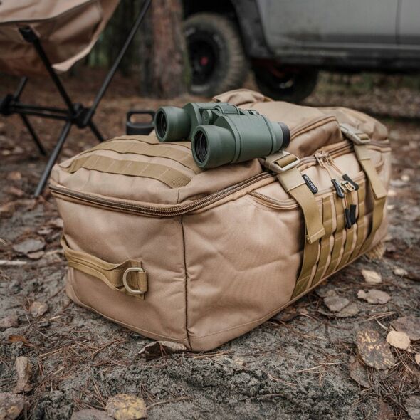 Plecak turystyczny Offlander OFFLANDER TORBA PODRÓŻNA PLECAK 3W1 OFFROAD 54L KHAKI 13297172 5903733008792