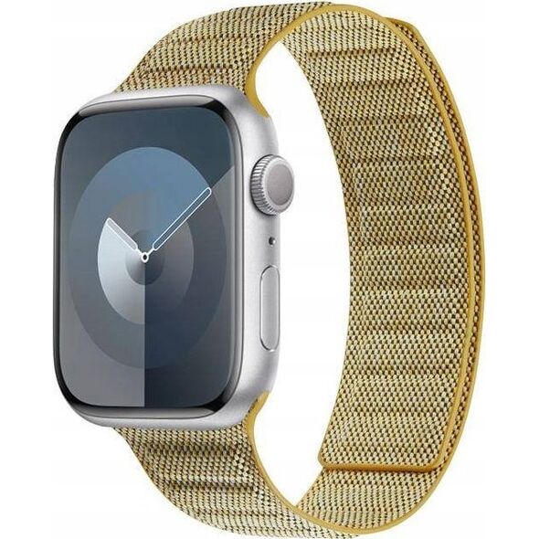 Crong Crong Melange - Pasek magnetyczny do Apple Watch 38/40/41 mm (żółty melanż) 13297234 5904310703413