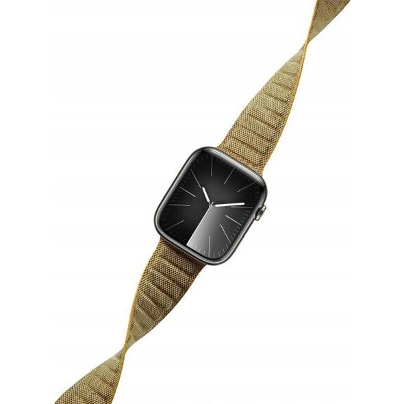 Crong Crong Melange - Pasek magnetyczny do Apple Watch 38/40/41 mm (żółty melanż) 13297234 5904310703413