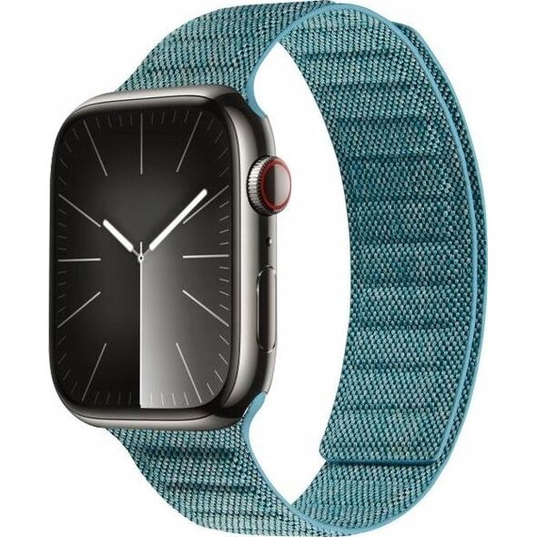 Crong Crong Melange - Pasek magnetyczny do Apple Watch 38/40/41 mm (turkusowy melanż) 13297235 5904310703406