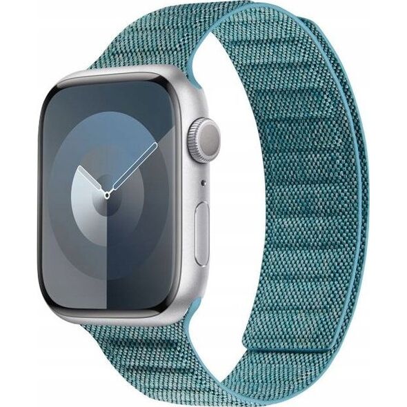 Crong Crong Melange - Pasek magnetyczny do Apple Watch 38/40/41 mm (turkusowy melanż) 13297235 5904310703406