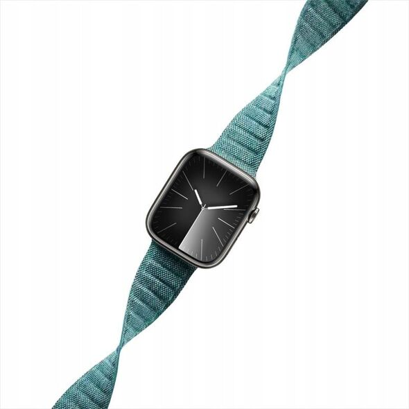 Crong Crong Melange - Pasek magnetyczny do Apple Watch 38/40/41 mm (turkusowy melanż) 13297235 5904310703406
