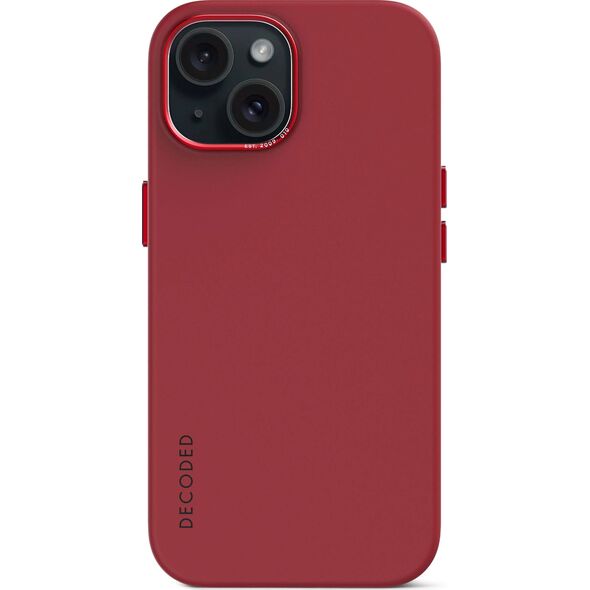 Decoded Obudowa ochronna silikonowa Decoded kompatybilna z MagSafe - do iPhone 15 Plus bordowa - Gwarancja bezpieczeństwa. Proste raty. Bezpłatna wysyłka od 170 zł. 13297950 8720593011062