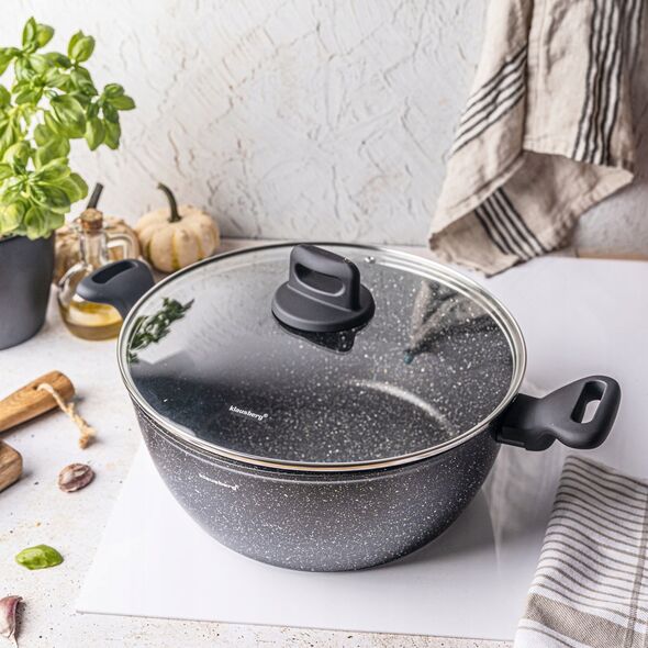 Klausberg GARNEK MARMURKOWY KLAUSBERG 28cm 5,7L KB-7672 13298068 5908287276727