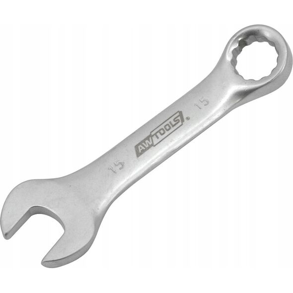 AWTools AWTOOLS KLUCZ PŁASKO-OCZKOWY KRÓTKI  KPL. 6szt. /8mm-19mm/ (8,10,13,15,17,19mm) 13298187 5903678614300