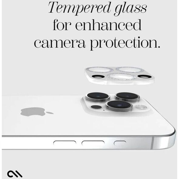 Case-Mate Case-Mate Sparkle Lens Protector - Szkło ochronne na aparat iPhone 15 Pro / iPhone 15 Pro Max (Twinkle) 13298385 840171730166