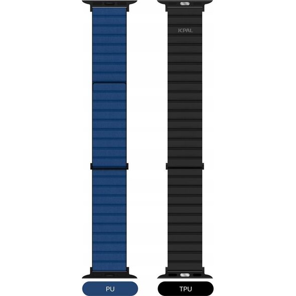 Jcpal Pasek JCPal FlexDuo do Apple Watch 42/44/45/49 mm czarny/granatowy - Gwarancja bezpieczeństwa. Proste raty. Bezpłatna wysyłka od 170 zł. 13299074 6954661865994