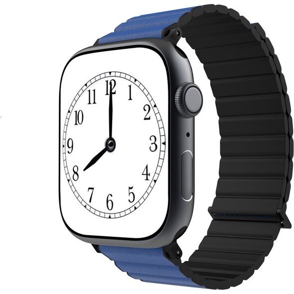 Jcpal Pasek JCPal FlexDuo do Apple Watch 42/44/45/49 mm czarny/granatowy - Gwarancja bezpieczeństwa. Proste raty. Bezpłatna wysyłka od 170 zł. 13299074 6954661865994